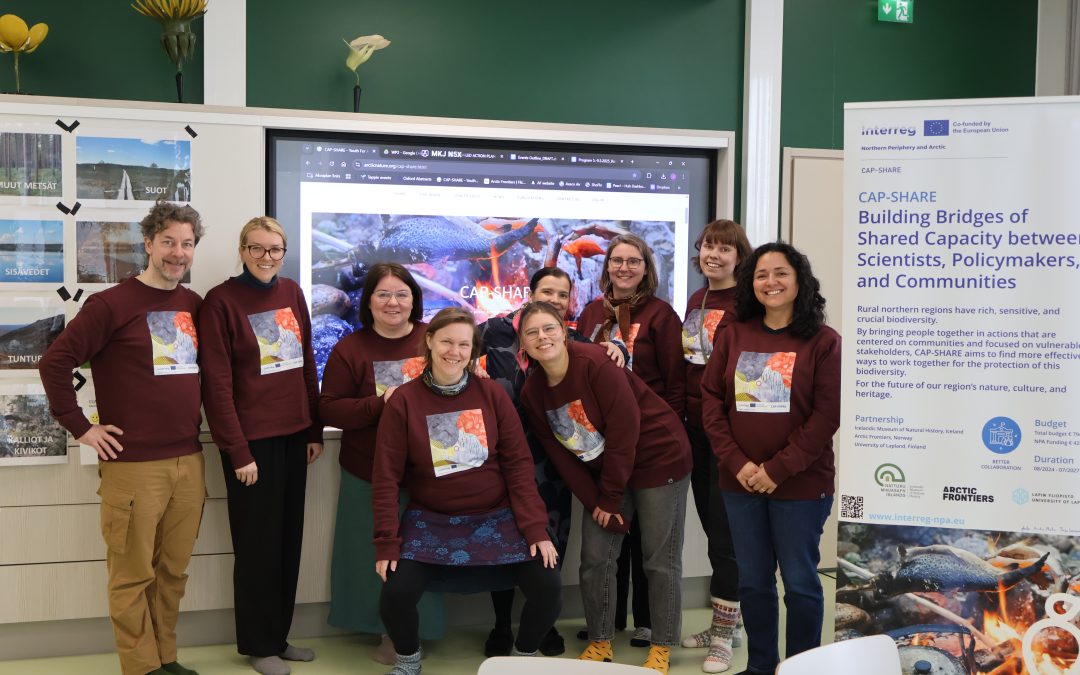 CAP-SHARE verkefnið hlaut viðurkenningu Norðurslóðaáætlunarinnar